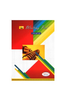 Psi Square Writing Pad, 5mm Multicolour  - Image 2