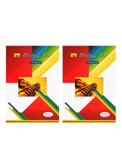 Psi Square Writing Pad, 5mm Multicolour  - Image 1