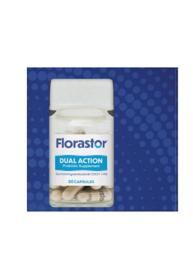 Florastor Probiotics for Digestive And Immune Health, 30 Capsules for Women And Men, Helps Flush Out Bad Bacteria, Packaging May Vary - Image 2