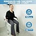 WeHwupe Raised Toilet Seat with Handles for Elderly Toilet Seat Risers for Seniors with Adjustable Padded Arms Elevated Toilet Safety Seat for Standard or Elongated Commode - Image 4
