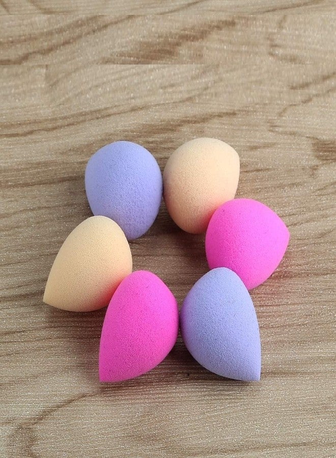 Gonegal 3 Pcs Finger Powder Puff With 3Pcs Soft Makeup Puff Blender Sponge(Multicolour) - Image 4
