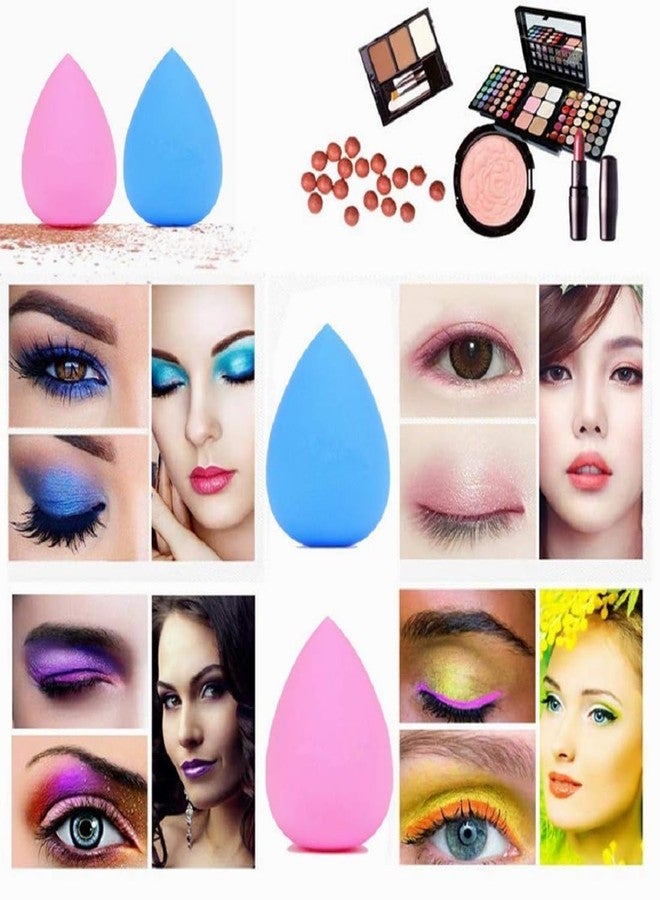Gonegal 3 Pcs Finger Powder Puff With 3Pcs Soft Makeup Puff Blender Sponge(Multicolour) - Image 5