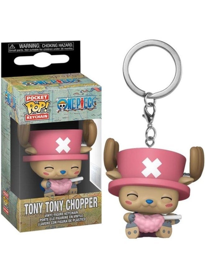 Funko Pocket Pop! Animation: One Piece - Chopper with Cotton Candy - Image 1