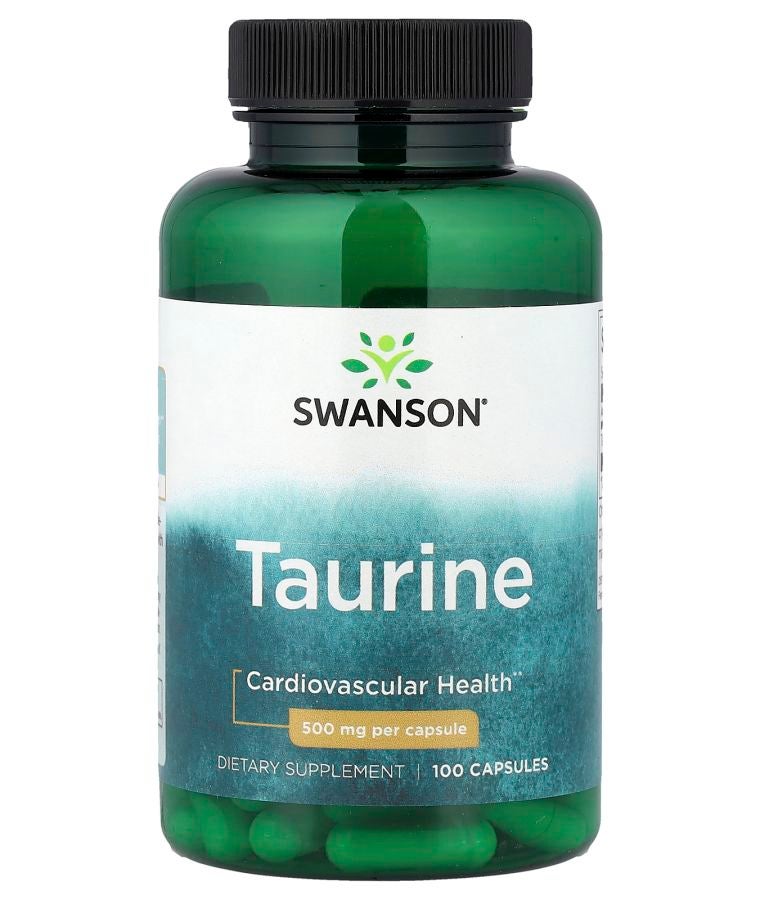Taurine 500 mg 100 Capsules