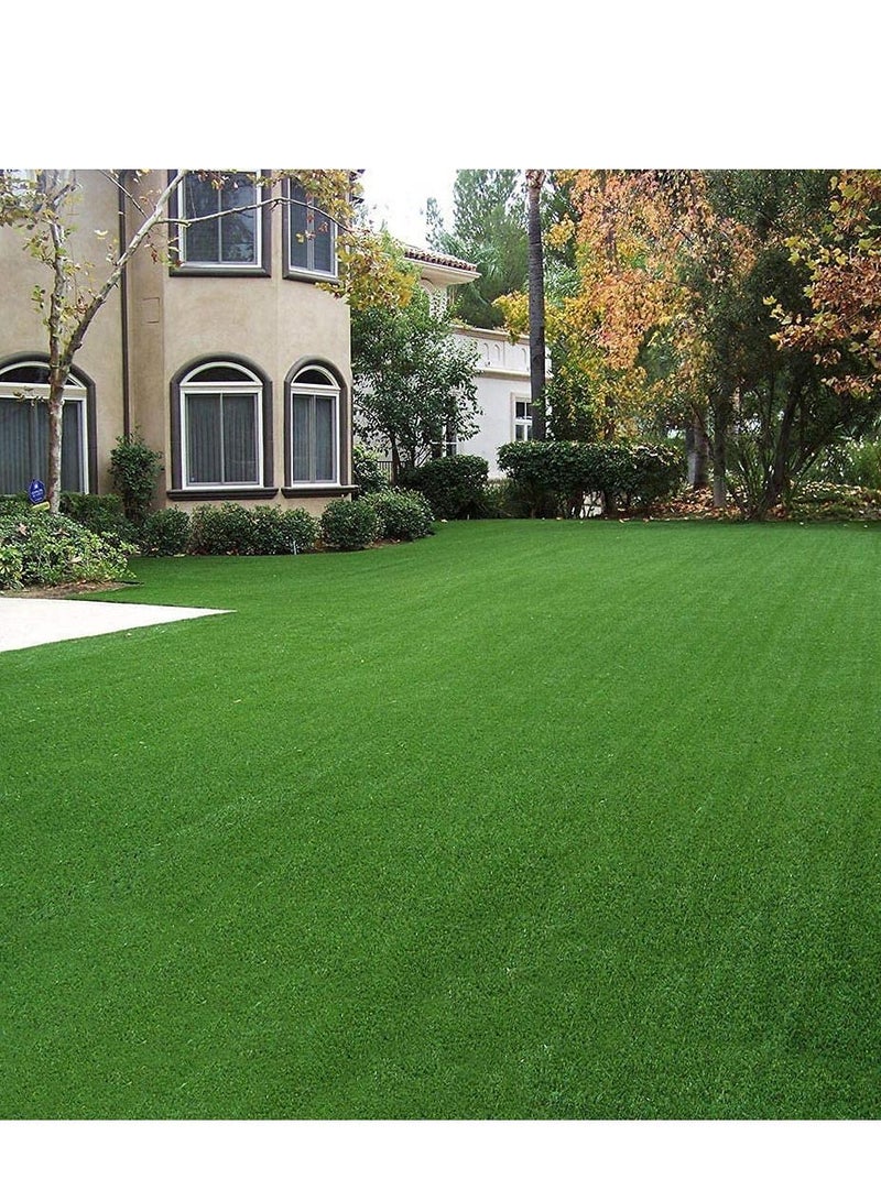 Generic FFD Artificial Grass For Dogs Pee Pads Gardening Office Carpet Premium 4 Tone Puppy Potty Training Easy To Clean with Drain Holes Turf Dog Mat Pad High Quality Non Toxic For Pet, 40 mm (2x3Meter)  - Image 2