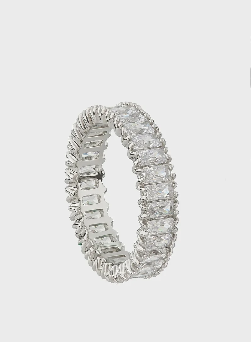 سواروفسكي ري ماتريكس: حقيبة بحلقة كريستالية مفردة