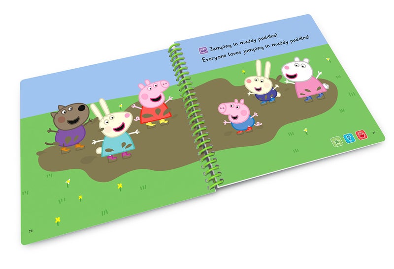 LeapFrog Leapstart 3D Peppa Pig Playing Together Book, Level 1 - Image 3