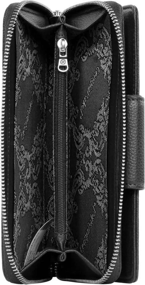 Cengiz Pakel Women's Wallet-Portfolio 65232M Maddy-Black
