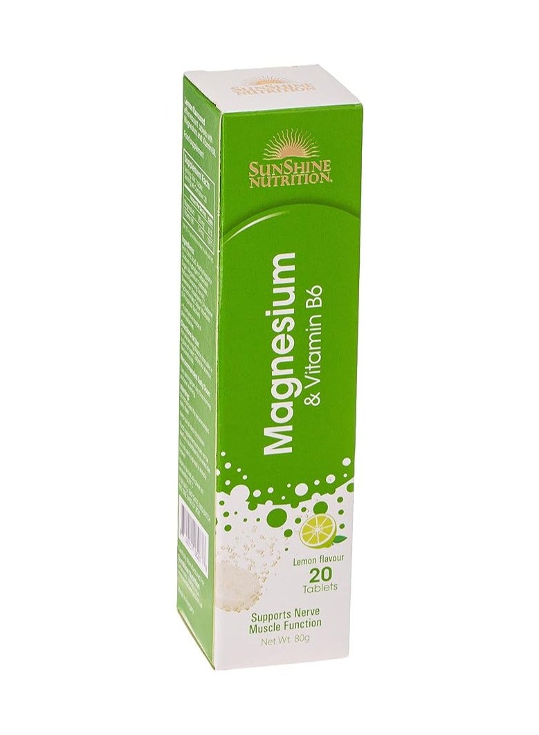 SUNSHINE NUTRITION SUNSHINE NUTRITION Stress Support Effervescent Lemon, 20 Tablets  - Image 1