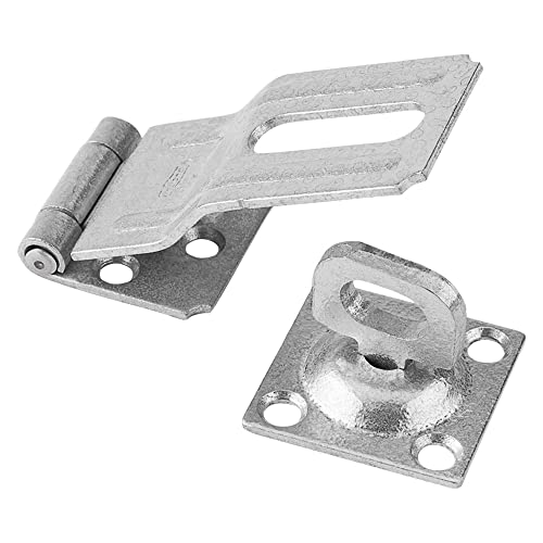 National Hardware N103-044 V32 Swivel Staple Safety Hasp in Galvanized - Image 1