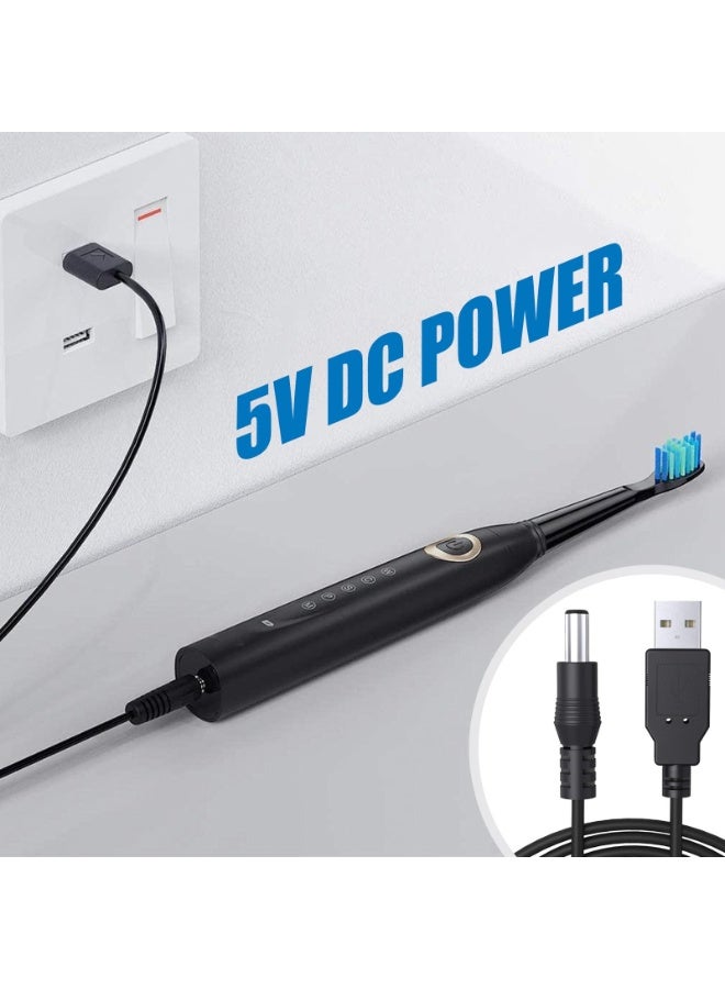 أوشيما شاحن DC ، كابل شاحن DC ، كابل طاقة DC مع 5 موصلات لوسائد تبريد الكمبيوتر المحمول ، مكبرات صوت بلوتوث ، أجهزة توجيه لاسلكية ، وأكثر شاحن ، كابل طاقة مراقبة - Image 5