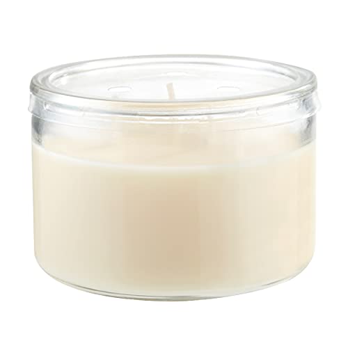 CANDLE-LITE شموع كاندل لايت المعطرة، عطر الفانيليا الكريمي، شمعة عطرية بثلاث فتائل بوزن 10 أونصات مع وقت احتراق من 20-40 ساعة، لون أبيض فاتح - Image 2