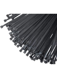 BirdFlee Birdflee Cable Tie 100Mmx25 Mm_Black Set of 1000 Pcs Wire Zip Cable Lock Strong And Durable Zip Locker  - Image 1