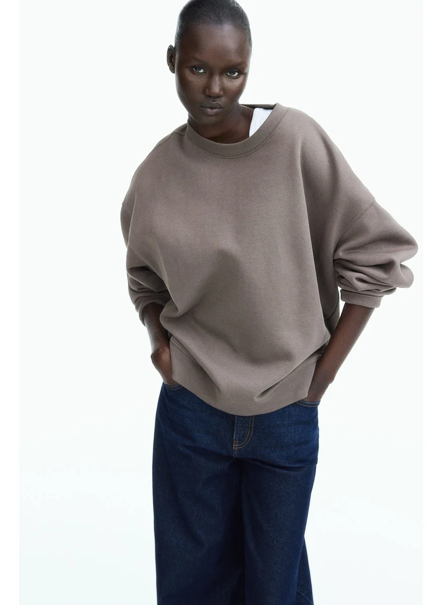 اتش اند ام Oversized Sweatshirt