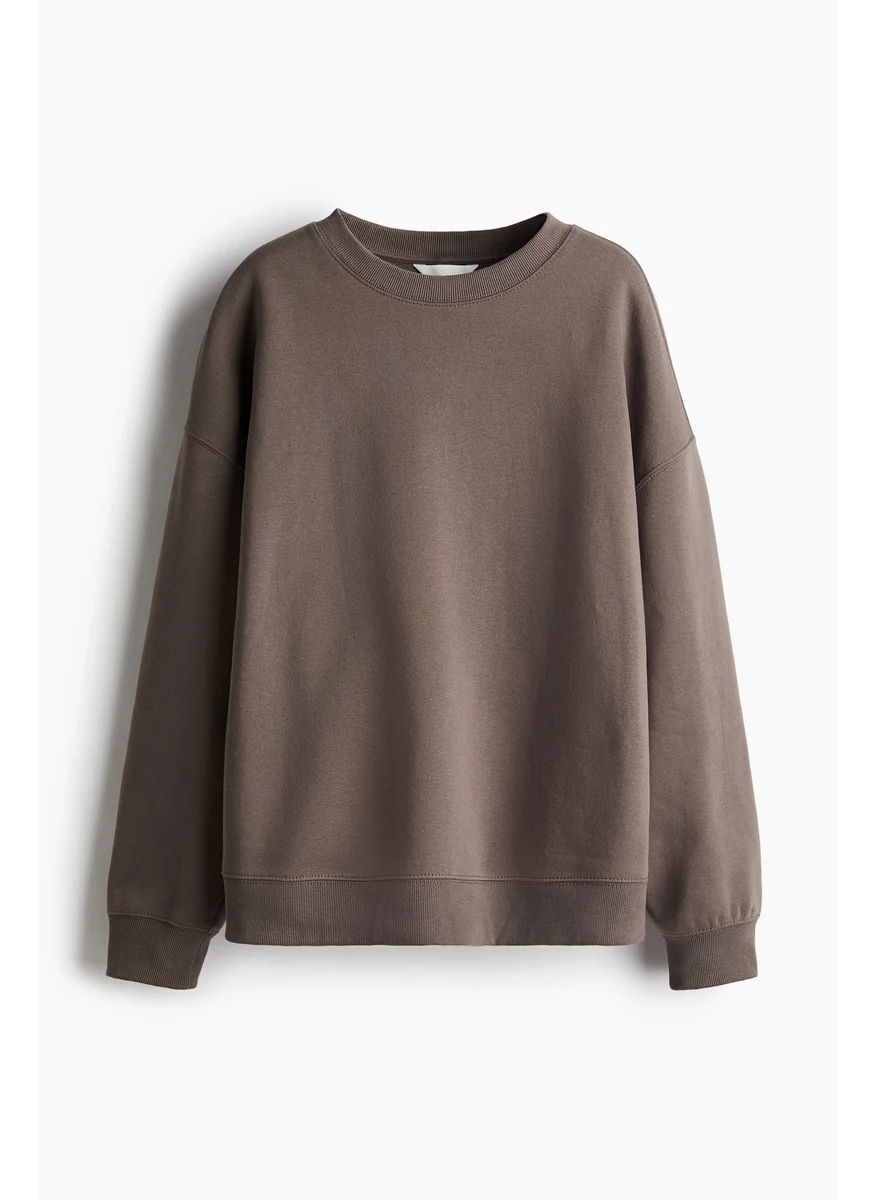 اتش اند ام Oversized Sweatshirt