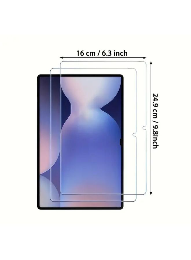 For Galaxy Tab S10 S9 FE 5G S8 S7 9H Tempered Glass Screen Protector Scratch Resistant Shatterproof Anti Reflective Smooth Surface - Image 2