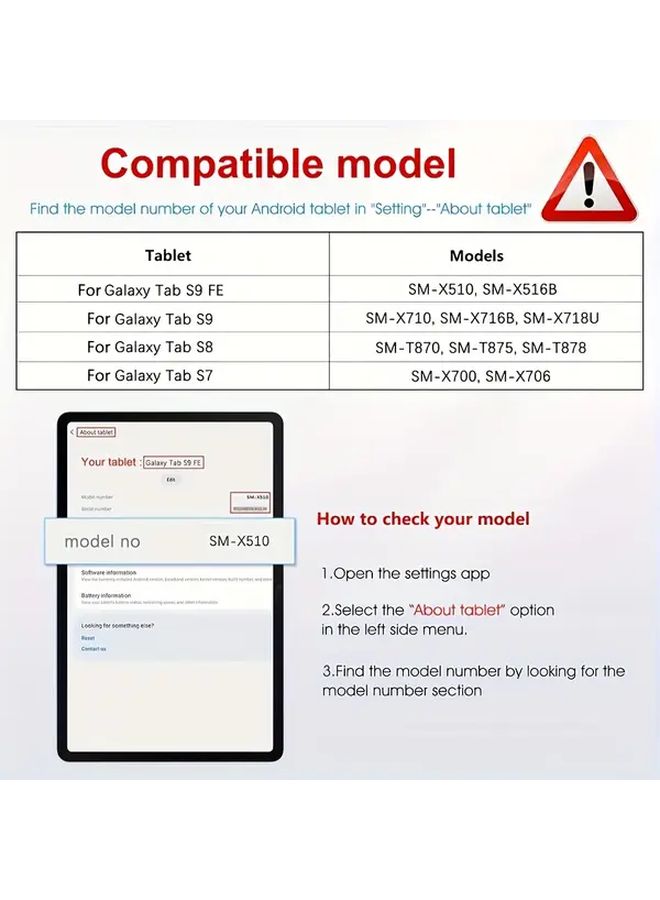 For Galaxy Tab S10 S9 FE 5G S8 S7 9H Tempered Glass Screen Protector Scratch Resistant Shatterproof Anti Reflective Smooth Surface - Image 3