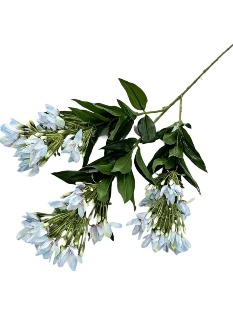 Huitich Artificial Flower Decor for Home, Parties, and Weddings Blue  - Image 1