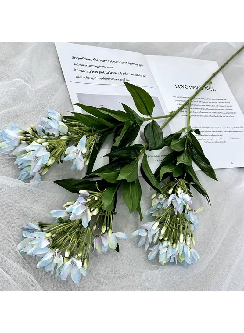 Huitich Artificial Flower Decor for Home, Parties, and Weddings Blue  - Image 5