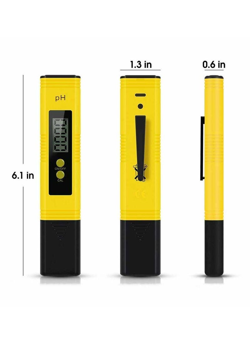 Y&D - Digital LCD PH Meter Water Hydroponics Pocket Pen Tester Aquarium Pond Pool Test Swimming Measurement - Image 1