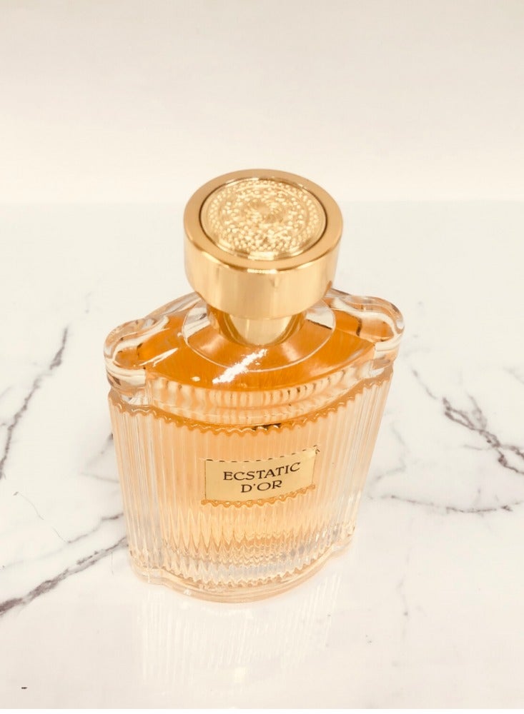 Ecstatic D'OR Eau De Parfum 100ml | Luxurious Woody Floral Fragrance with Long-Lasting Performance - Image 3
