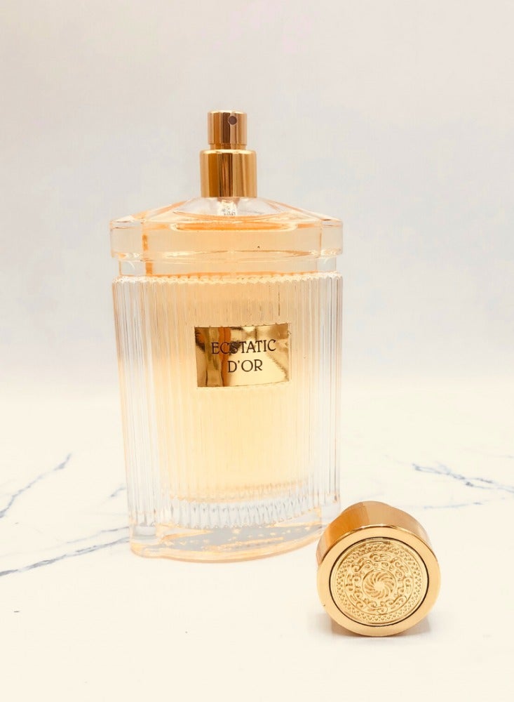 Ecstatic D'OR Eau De Parfum 100ml | Luxurious Woody Floral Fragrance with Long-Lasting Performance - Image 4