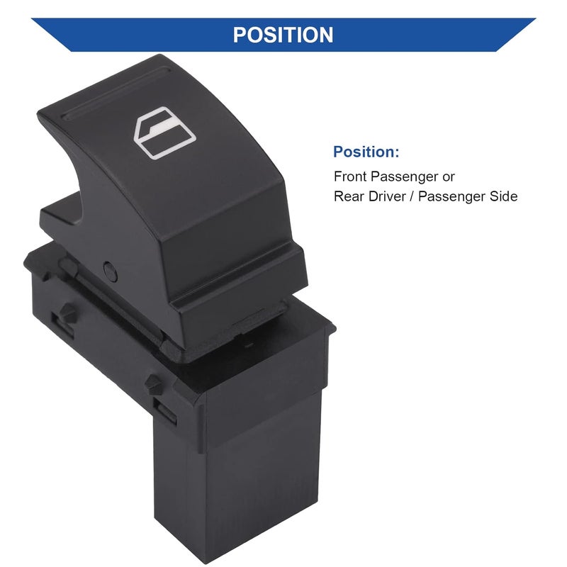 Obaee Door Power Window Control Switch for VW Models 2003-2015 - Image 2