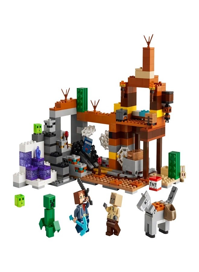 LEGO LEGO - Minecraft The Badlands Mineshaft 538 Pieces - 21263  - Image 1
