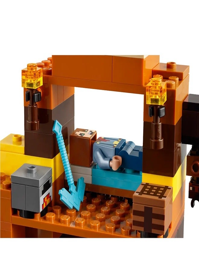 LEGO LEGO - Minecraft The Badlands Mineshaft 538 Pieces - 21263  - Image 5
