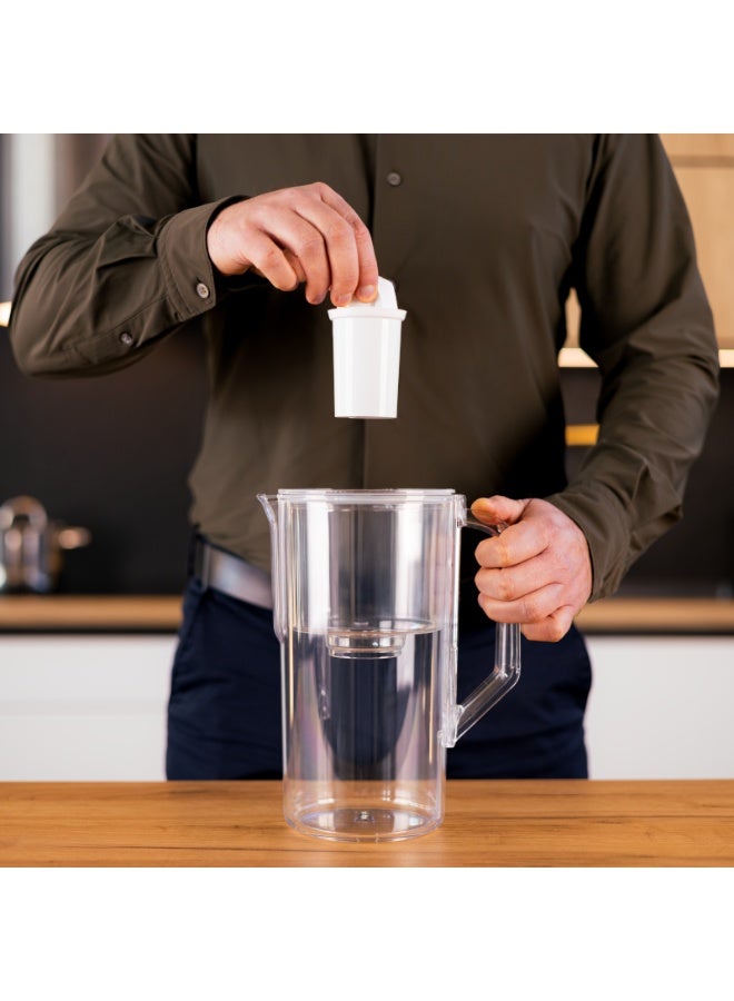 Wessper D1 Solid AquaClassic Water Filter Jug 2.8 L – White - Image 5