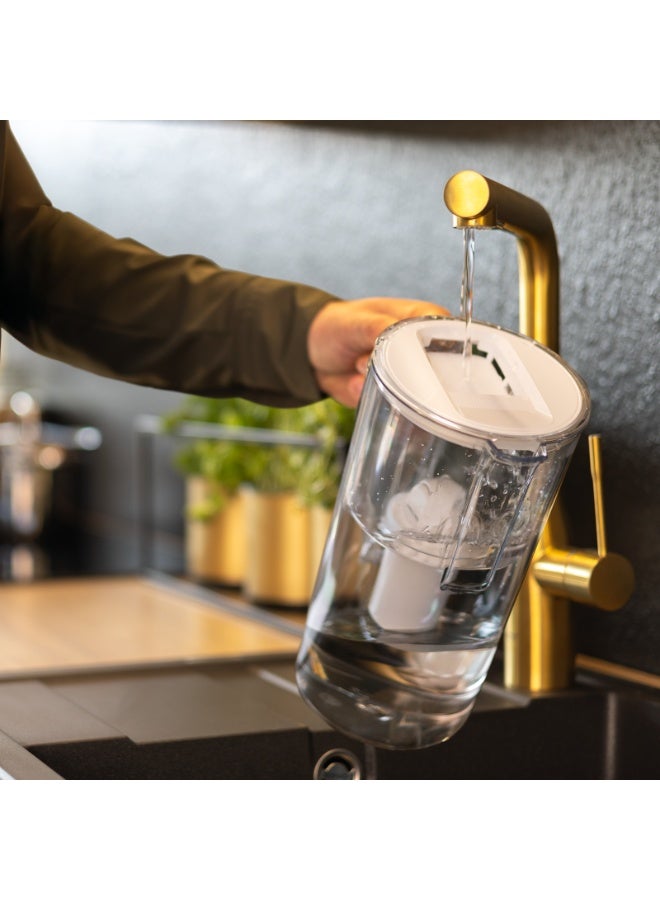 Wessper D1 Solid AquaClassic Water Filter Jug 2.8 L – White - Image 4