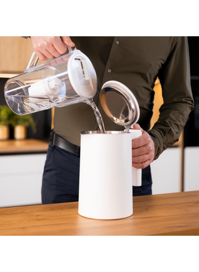 Wessper D1 Solid AquaClassic Water Filter Jug 2.8 L – White - Image 3