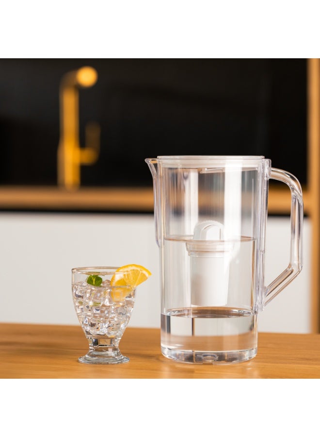 Wessper D1 Solid AquaClassic Water Filter Jug 2.8 L – White - Image 2