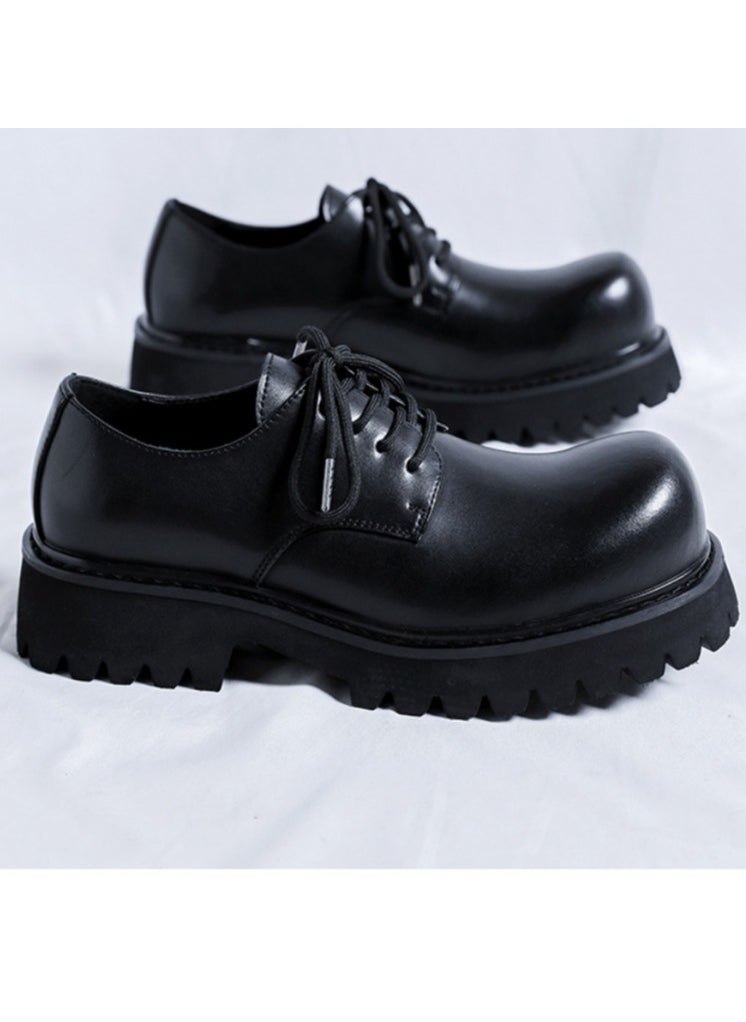 Warrior - Versatile Retro Casual Leather Shoes - Image 1