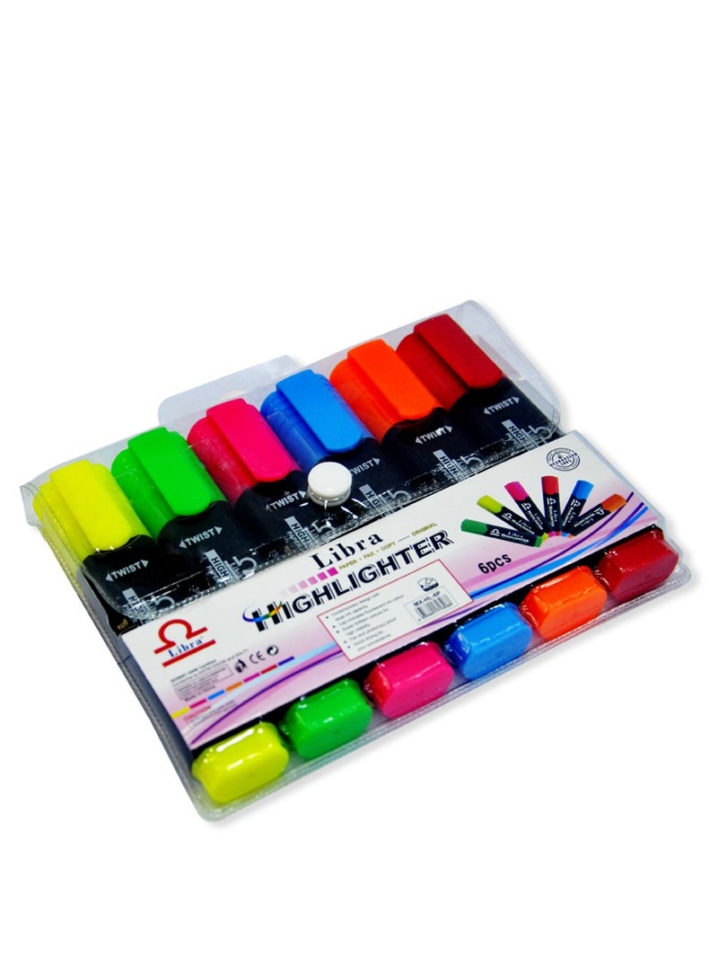 Libra highlighter Pack of 6 - Image 2