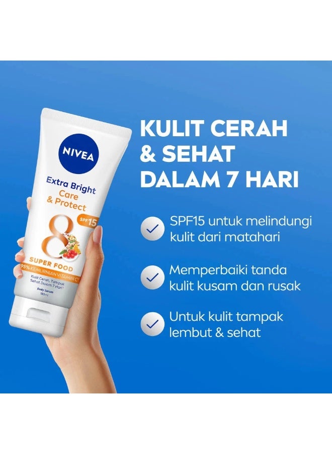 نيفيا، سلسلة إكسترا برايت، سيروم للجسم، للعناية والحماية، 180 مل - Image 3