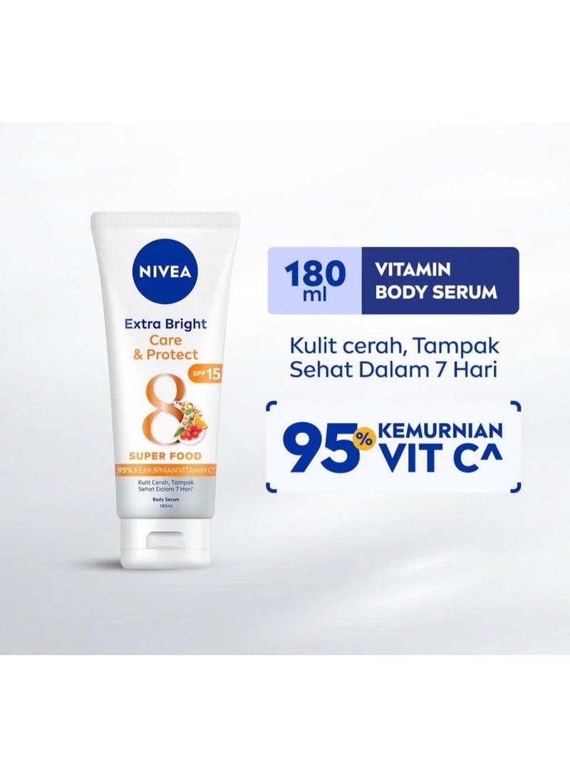 نيفيا، سلسلة إكسترا برايت، سيروم للجسم، للعناية والحماية، 180 مل - Image 2