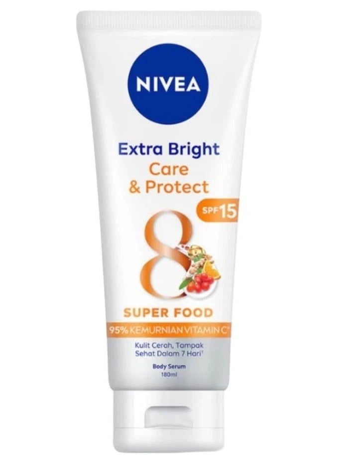 نيفيا، سلسلة إكسترا برايت، سيروم للجسم، للعناية والحماية، 180 مل - Image 1