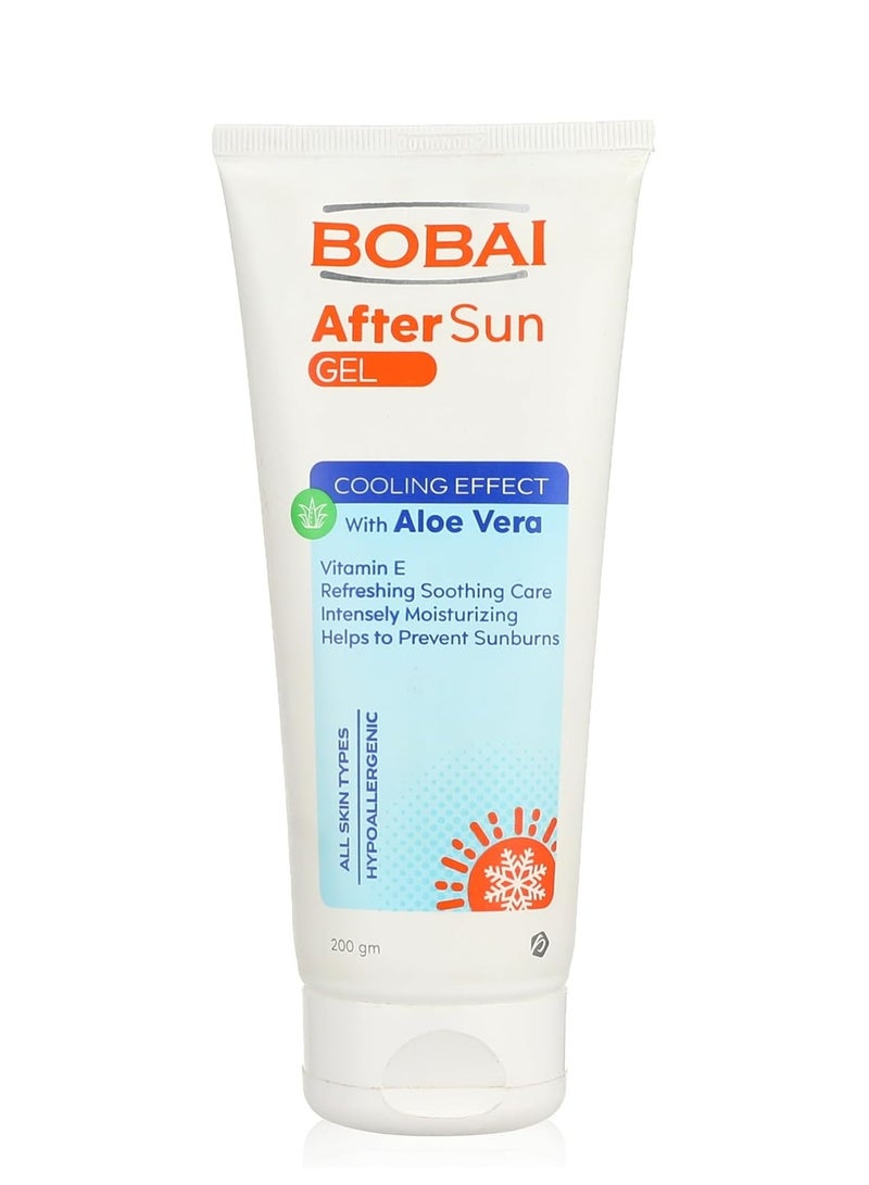 بوباي جل بعد التعرض للشمس – 200 جم – بالصبار وفيتامين E – ترطيب مكثف وتهدئة للبشرة – مناسب لجميع أنواع البشرة - Image 1