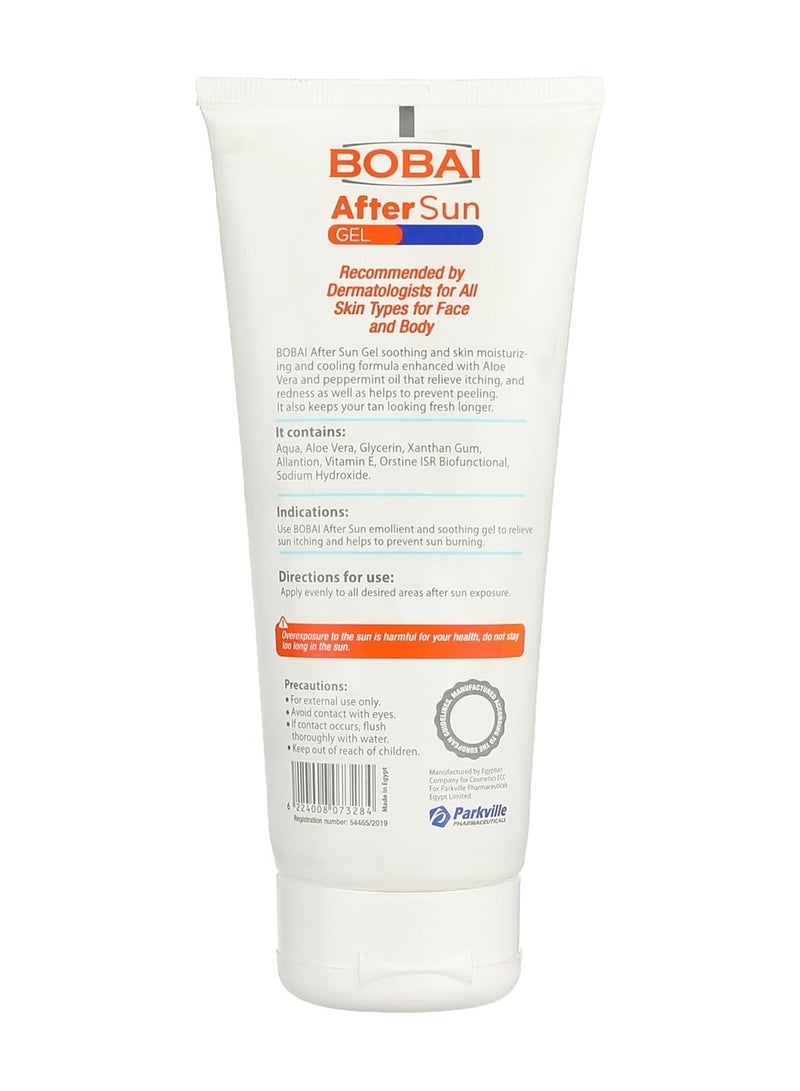 بوباي جل بعد التعرض للشمس – 200 جم – بالصبار وفيتامين E – ترطيب مكثف وتهدئة للبشرة – مناسب لجميع أنواع البشرة - Image 2