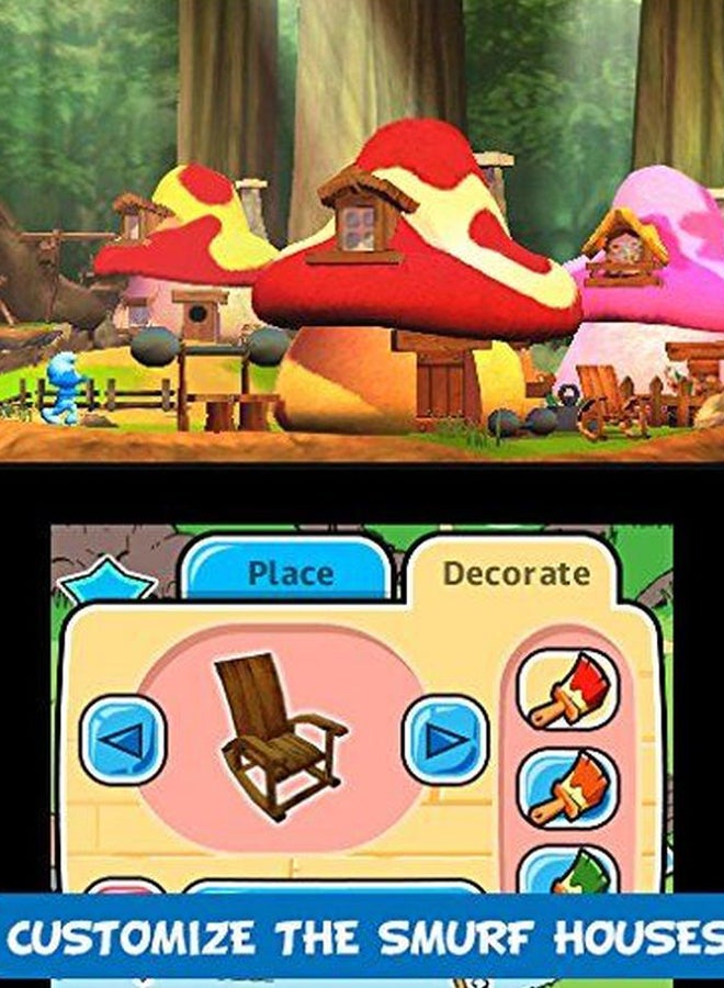 أوبيسوفت لعبة الفيديو 'The Smurfs' - مغامرة - nintendo_3ds - Image 4