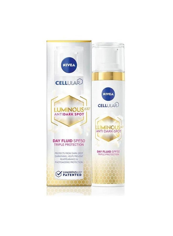 Nivea NIVEA Moisturizing CELLULAR LUMINOUS630 ANTI DARK-SPOT (DAY),1.35 fl oz - Image 1