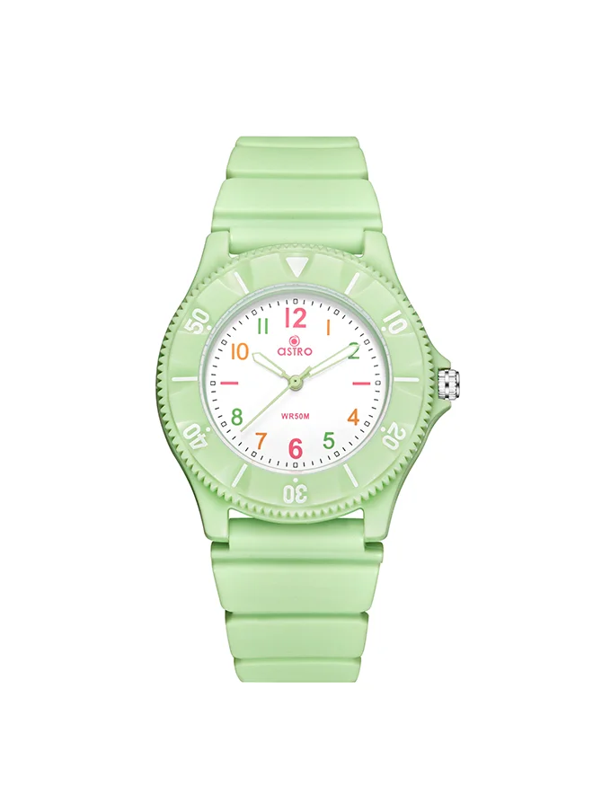 ASTRO Astro Kids Analog White Dial Watch - A23826-PPGW