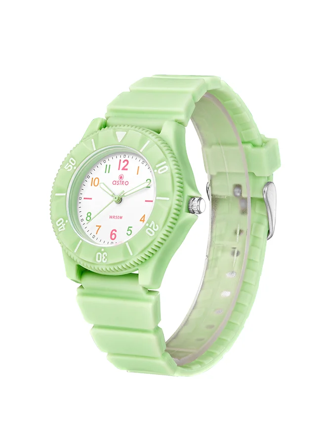 ASTRO Astro Kids Analog White Dial Watch - A23826-PPGW