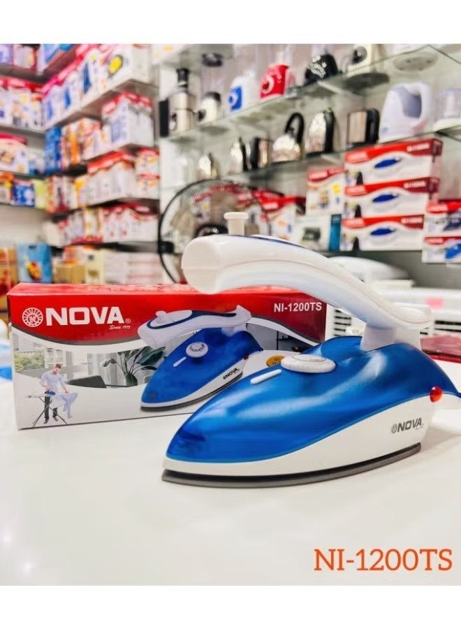 Nova Cordless Steam Iron Box – Rechargeable Electric Iron with Fast Heating, Non-Stick Soleplate, Adjustable Temperature Control, Anti-Drip System, Lightweight Portable Iron for Home & Travel - Image 1
