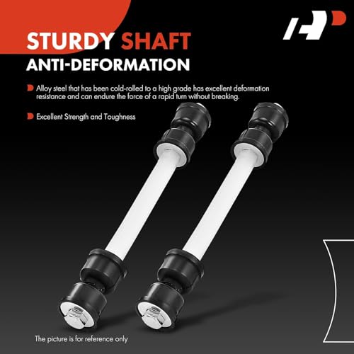 A-Premium 2 x Front or Rear Sway Bar Links Stabilizer Bar Links, Compatible with Ford Explorer (Sport Trac), Mustang, GMC Sierra, Yukon, Savana, Cadillac Escalade, Lincoln Mark VII, Mercury Zephyr - Image 3