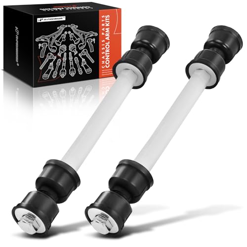 A-Premium 2 x Front or Rear Sway Bar Links Stabilizer Bar Links, Compatible with Ford Explorer (Sport Trac), Mustang, GMC Sierra, Yukon, Savana, Cadillac Escalade, Lincoln Mark VII, Mercury Zephyr - Image 1