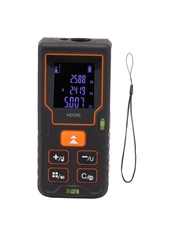Thoraya Laser Distance Meter High Accuracy Portable Handheld Rangefinder for Engineering Construction Woodworking 100m/328.1ftft  - Image 1