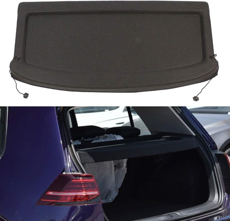 BOPARAUTO Cargo Cover for VW Golf 7 MK7 (2015-2019) - Rear Trunk Shade and Luggage Security - Image 2
