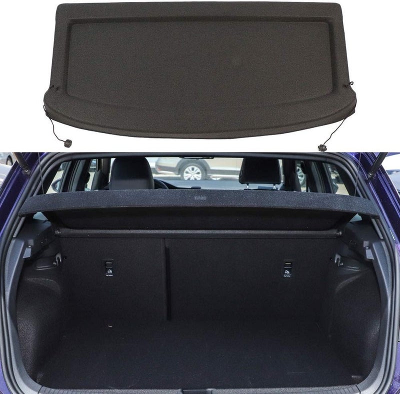 BOPARAUTO Cargo Cover for VW Golf 7 MK7 (2015-2019) - Rear Trunk Shade and Luggage Security - Image 1